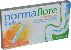 NORMAFLORE EXTRA 4 MILLIRD/5 ML BELSLEGES SZUSZPENZI