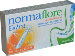 NORMAFLORE EXTRA 4 MILLIRD/5 ML BELSLEGES SZUSZPENZI