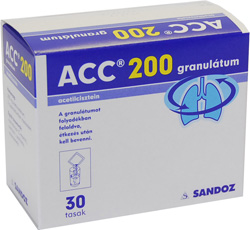 ACC 200 MG GRANULTUM