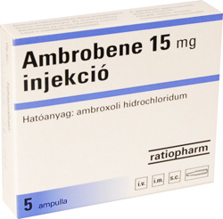 AMBROBENE LIQUID 7,5 MG/ML OLDATOS INJEKCI