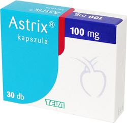 ASTRIX 100 MG GYOMORNEDV-ELLENLL KEMNY KAPSZULA