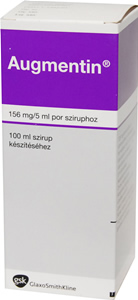 AUGMENTIN 125 MG/31,25 MG/5 ML POR BELSLEGES SZUSZPENZIHOZ
