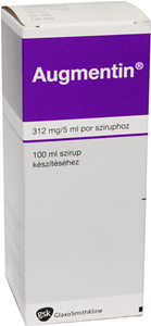 AUGMENTIN 250 MG/62,5 MG/5 ML POR BELSLEGES SZUSZPENZIHOZ
