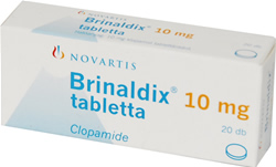 BRINALDIX 10 MG TABLETTA