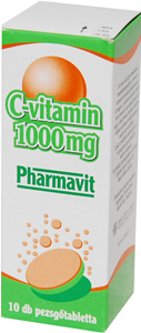 C-VITAMIN PHARMAVIT 1000 MG PEZSGTABLETTA