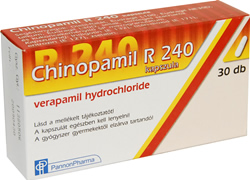 CHINOPAMIL 240 MG RETARD KEMNY KAPSZULA