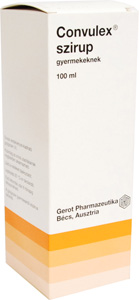 CONVULEX 50 MG/ML SZIRUP GYERMEKEKNEK