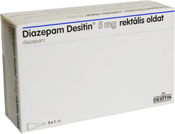 DIAZEPAM DESITIN 5 MG VÉGBÉLOLDAT