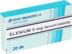 ELENIUM 5 MG BEVONT TABLETTA