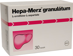HEPA-MERZ GRANULTUM BELSLEGES OLDATHOZ