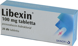 LIBEXIN 100 MG TABLETTA