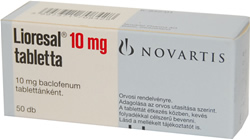 LIORESAL 10 MG TABLETTA