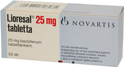 LIORESAL 25 MG TABLETTA