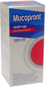 MUCOPRONT SZIRUP