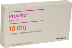PROVERA 10 MG TABLETTA