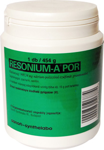 RESONIUM POR BELSLEGES SZUSZPENZIHOZ VAGY VGBLSZUSZPENZIHOZ