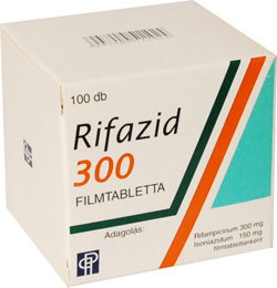 RIFAZID 300 MG/150 MG FILMTABLETTA