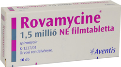 ROVAMYCINE 1,5 MILLI NE FILMTABLETTA