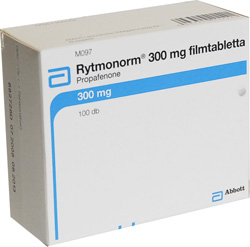 RYTMONORM 300 MG FILMTABLETTA