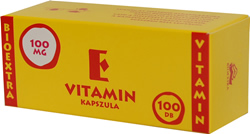 VITAMIN E BIOEXTRA 100 MG LGY KAPSZULA