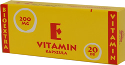VITAMIN E BIOEXTRA 200 MG LGY KAPSZULA