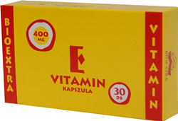 VITAMIN E BIOEXTRA 400 MG LGY KAPSZULA