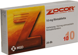 ZOCOR 10 MG FILMTABLETTA