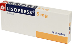 LISOPRESS 5 MG TABLETTA