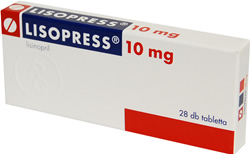 LISOPRESS 10 MG TABLETTA