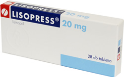 LISOPRESS 20 MG TABLETTA