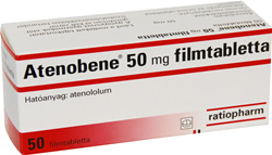 ATENOBENE 50 MG FILMTABLETTA