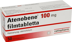 ATENOBENE 100 MG FILMTABLETTA