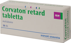 CORVATON 8 MG RETARD TABLETTA