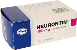 NEURONTIN 100 MG KEMNY KAPSZULA