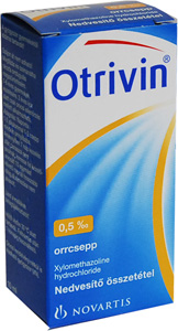 OTRIVIN GYERMEK 0,5 MG/ML OLDATOS ORRCSEPP