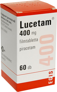 LUCETAM 400 MG FILMTABLETTA