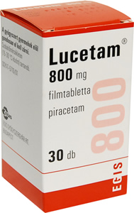 LUCETAM 800 MG FILMTABLETTA