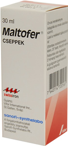 MALTOFER 50 MG/ML BELSLEGES OLDATOS CSEPPEK