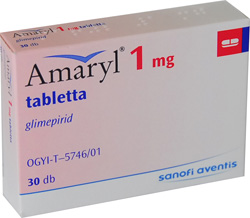 AMARYL 1 MG TABLETTA
