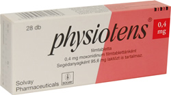 PHYSIOTENS 0,4 MG FILMTABLETTA