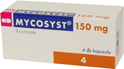 MYCOSYST 150 MG KEMNY KAPSZULA