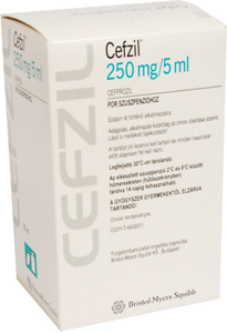 CEFZIL 50 MG/ML POR BELSLEGES SZUSZPENZIHOZ
