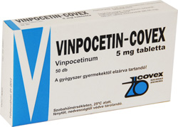 VINPOCETIN-COVEX 5 MG TABLETTA