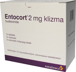 ENTOCORT 2 MG TABLETTA S OLDSZER VGBLSZUSZPENZIHOZ