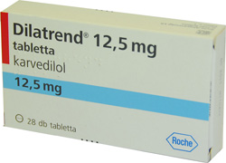 DILATREND 12,5 MG TABLETTA