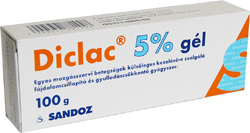 DICLOFENAC SANDOZ 50 MG/G GL