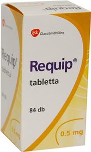 REQUIP 0,5 MG FILMTABLETTA
