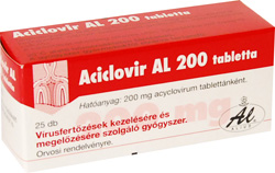 ACICLOVIR AL 200 MG TABLETTA