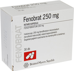 FENOBRAT 250 MG RETARD KEMNY KAPSZULA