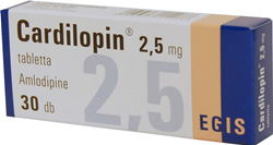 CARDILOPIN 2,5 MG TABLETTA